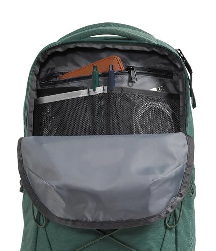 The North Face Women's Jester Everyday Laptop Backpack - Commuter Travel Bag, Laptop Sleeve, Water-Repellent, Duck Green Dark Heather, One Size - color: Duck Green Dark Heather
