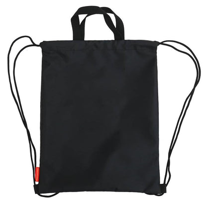Pikachu Drawstring Backpack Gym Sackpack Travel Bag Multi Purpose Bag (Black) - color: Black