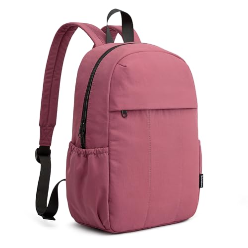 G4Free Mini Backpack for Women Water-resistant Hiking Backpack with Adjustable Shoulder Straps for Travel Shop Work Casual(Carmine) - color: Carmine