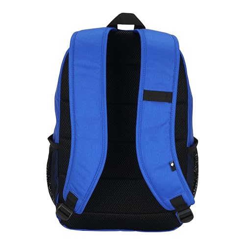 Fox Racing Clean Up Backpack, Slim Everyday School & Street Bag with Laptop Sleeve, Water Bottle Pocket & Adjustable Straps, Blue - color: Blue
