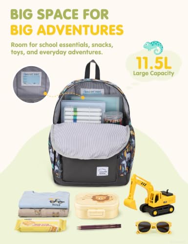 VASCHY Kids backpacks, Cute Lightweight Water Resistant Preschool Backpack for Boys and Girls Chest Strap | Cute - color: Cute Lions, size: Small (4-6 Yrs) - 15'' H
