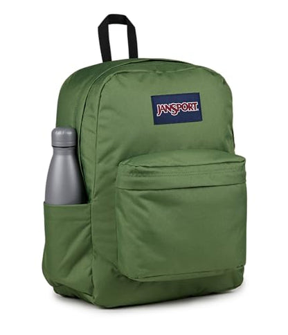 JanSport Superbreak Backpack - Durable, Lightweight Premium Backpack, Cargo Green - color: Cargo Green