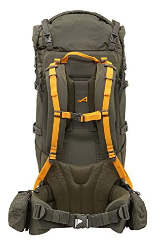 ALPS Mountaineering Nomad RT 50, Roll-Top Internal Frame Hiking Pack - color: Clay/Apricot