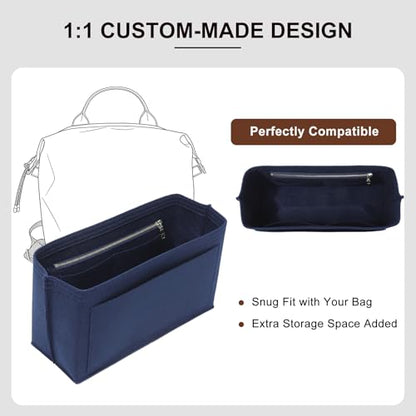Purse Organizer Insert Compatible with Longchamp Le Pliage Energy L Backpack, Blue/LB - color: Blue, size: L Backpack