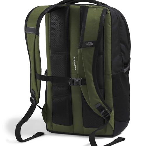 The North Face Jester Everyday Laptop Backpack - Commuter Daypack, Water Repellent, Laptop Sleeve - color: Woodland Green/Tnf Black/Honeyed Sand, size: One Size