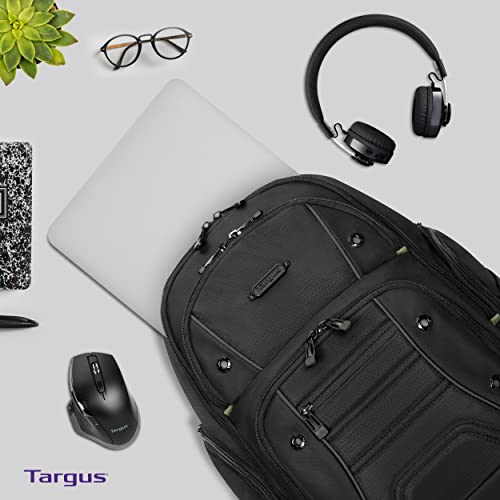 Targus Drifter Essentials Laptop Backpack, Travel Backpack for Laptops up to 16" Backpack for Men & Women, College Back Pack Bookbag or Work Backpack, School Bag Travel Backpack Black(TBB63805GL)