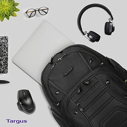Targus Drifter Essentials Laptop Backpack, Travel Backpack for Laptops up to 16" Backpack for Men & Women, College Back Pack Bookbag or Work Backpack, School Bag Travel Backpack Black(TBB63805GL)