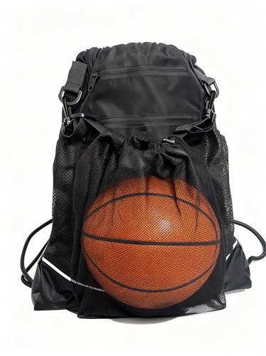 SSZYace Basketball Backpack for Boys Men Women Drawstring Backpack Basketball Bag