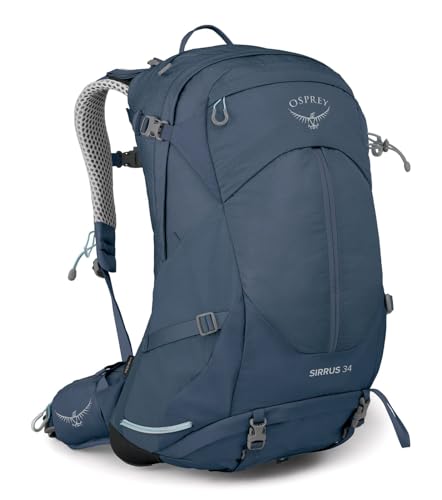 Osprey Sirrus 34L Women's Hiking Backpack, Muted Space Blue - color: Muted Space Blue, size: 34L