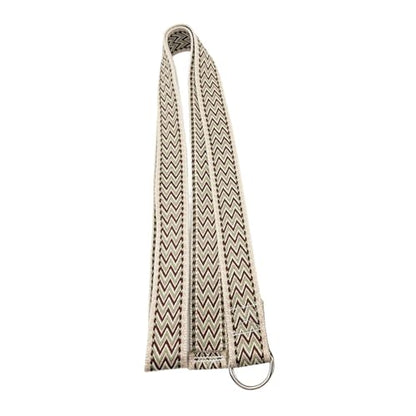 Generic Yoga Strap Pilates Exercise Band Assisted Stretching Strap Resistance Band Lightweight Polyester Material Suitable for Stretching Gym Physical - color: Khaki