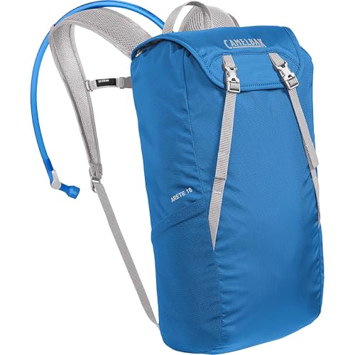CamelBak Arete 18 Hydration Pack Backpack with 50oz Crux Reservoir, Ultralight Hiking Daypack - color: Indigo Bunting/Silver 2.0