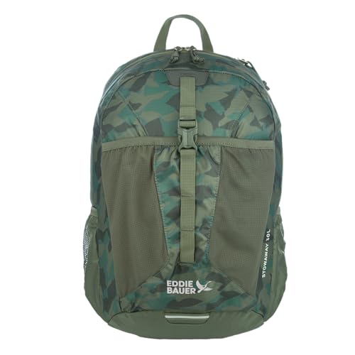 Eddie Bauer Stowaway Packable Backpack | Travel | Outdoor | Lightweight | Foldable | Durable | Ripstop Polyester | 30L - Sprig Green - color: Sprig, size: 30L