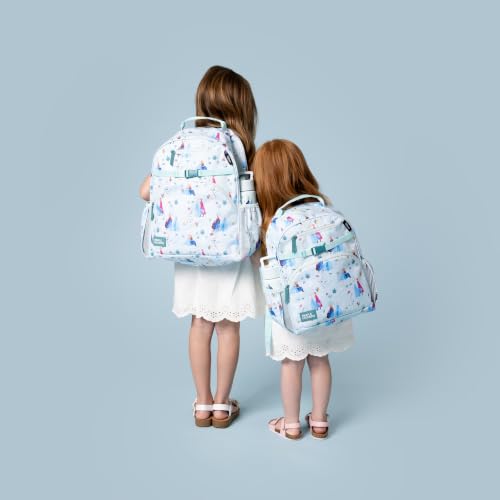 Simple Modern Large Disney Kids Backpack for School Girls and Boys | Elementary Backpack for Teen | Fletcher Collection | Kids - 16" tall | Frozen Swirls - color: Disney: Frozen Swirls, style: Kids Large