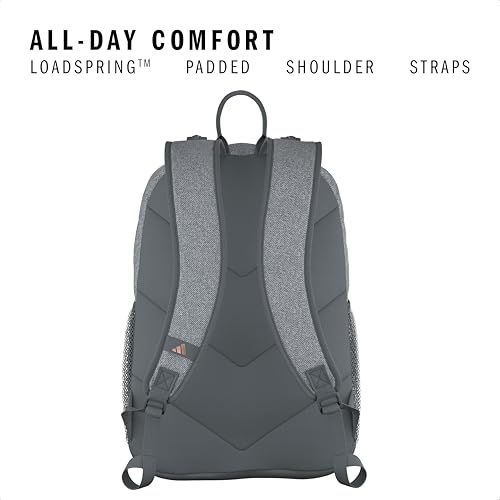 adidas Excelerator School Backpack 33L - color: Twill Grey/Grey/Rose Gold