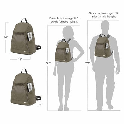 Travelon Anti-Theft Classic Backpack - color: Nutmeg