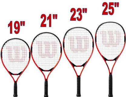 Wilson Pro Staff Precision Jr Tennis Racquet Bundled with a Wilson Advantage 2.5 Tennis Backpack – Optional Accessories