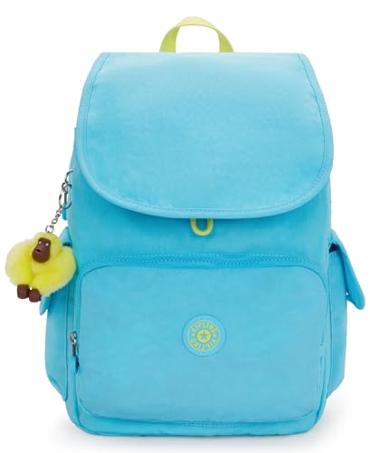 Kipling Women's City Pack Backpack, All-Day Versatile Daypack - color: Splash Blue