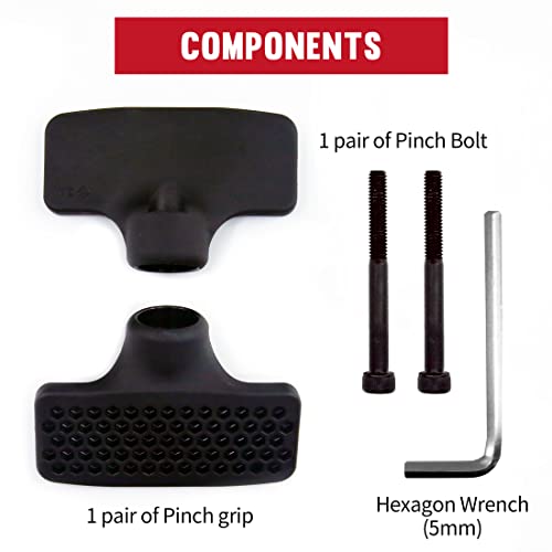 GD Pinch Grip for GD IRON GRIP EXT model, Finger Strengthener Hand Grip Exerciser Strengthener Premium Adjustable Hand Gripper for Climber
