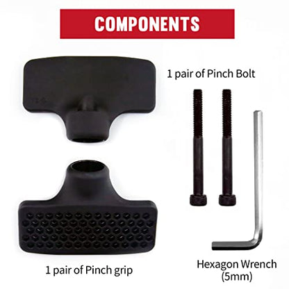 GD Pinch Grip for GD IRON GRIP EXT model, Finger Strengthener Hand Grip Exerciser Strengthener Premium Adjustable Hand Gripper for Climber