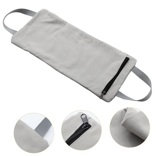 balacoo Fitness Training Sandbag Durable Exercise Sandbag with Handles for Weightlifting Yoga and Muscle Building Versatile Sand Weighting Bag for Home and Gym Workouts Gray