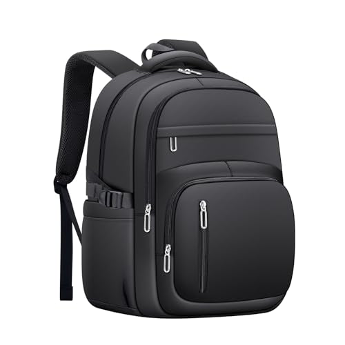 KBTYE Cute School Backpack for Women Men Casual Travel Laptop Backpack Aesthetic Lightweight College Bookbags for Kids(Black) - color: Black