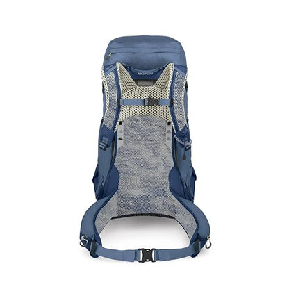 Osprey Stratos 36L Men's Hiking Backpack - Lightweight Backpacking Pack with Waterproof Raincover - Camping Bag, Nirvana Blue - color: Nirvana Blue, style: 36l