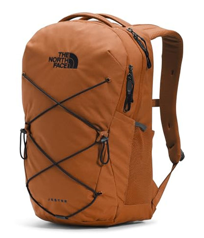 The North Face Jester Everyday Laptop Backpack - Commuter Daypack, Water Repellent, Laptop Sleeve, Leather Brown/TNF Black-NPF, One Size - color: Leather Brown/Tnf Black-npf
