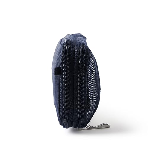 Baggallini Long Compression Cube - Lightweight Compression Packing Cube for Travel - color: French Navy