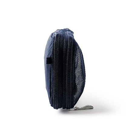Baggallini Long Compression Cube - Lightweight Compression Packing Cube for Travel - color: French Navy