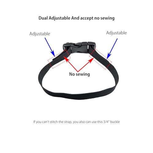 Side Release Buckles Heavy Duty Plastic Buckle Snap Clips Clasps Backpack Buckle Replacement for Strap - style: 3/4 Inch - 2sets