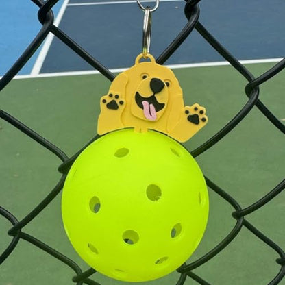 Cute Pickleball Holder: Pickle-Pals - style: Cow