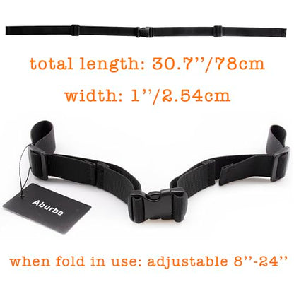 Backpack Chest Strap, Universal Add on Adjustable Sternum Strap, Chest Belt Replacement, with Heavy Duty Quick Release Buckle Clip, for Travel, Hiking, Camping, School - color: 2 Pack Black