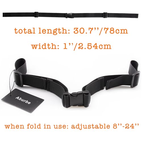 Backpack Chest Strap, Universal Add on Adjustable Sternum Strap, Chest Belt Replacement, with Heavy Duty Quick Release Buckle Clip, for Travel, Hiking, Camping, School - color: 2 Pack Black
