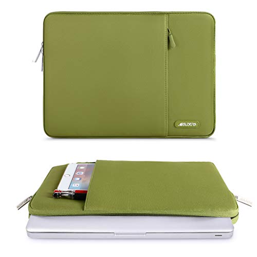 MOSISO Laptop Case 13 inch, Laptop Sleeve Compatible with MacBook Neo/Air/Pro 13 inch with A18/M5/M4/M3/M2/M1 Chip 2026-2016, Polyester Vertical Computer Sleeve Bag with Pocket, Chartreuse - color: Chartreuse, size: 13 inch