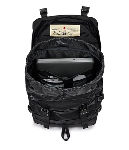 JanSport Skip Pack Backpack – 28L Capacity, Fits 13.5" Laptop, Large Main Compartment, Side Water Bottle Pocket – Ideal for Work & Travel, Black - color: Black