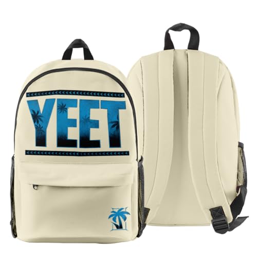 Jey USO Yeet 3D Fashion Backpack Printed Multi Zipper Pack Casual Bag (9) - color: 9