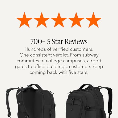 SwissGear Hybrid 45L Travel Backpack, Fits 17 inch Laptop, Men's and Women's, Black - color: Black, size: 45L