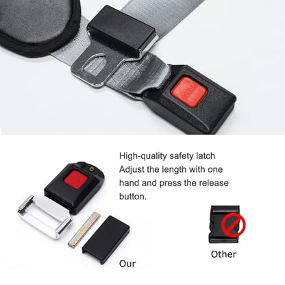 9.8Ft Mobilization Belt Physical Therapy, Stabilization Strap for Physical Therapy, Yoga Stretching Strap or Knee Therapy Strap(A) - color: A