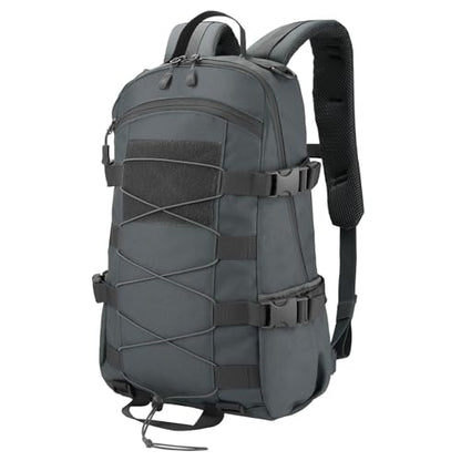 25L Hiking Backpack Small Tactical Backpack Daypack Camping Trekking Hunting Molle Pack for Men Women, Grey - color: Grey