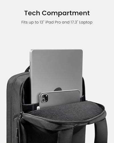 tomtoc Laptop Backpack, Laptop Bag for Men Women, 24L Everyday Computer Backpack for 16'' MacBook Pro M4, Daypack for Work, Commute, Business, College, Weekend Trip