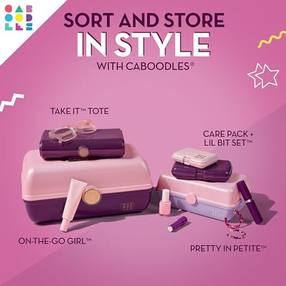 Caboodles Take-It Tote - color: Violet, size: Small