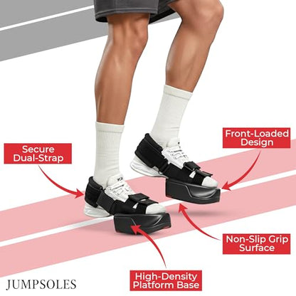 Jump Training System – Vertical Leap Speed & Agility Trainer Improves Foot & Ankle Strength Jump Shoes for Achilles & Plantar Fasciitis Relief - size: US 14.5-20, style: Basic