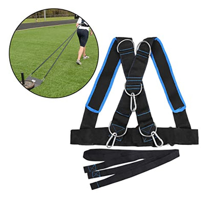 BESPORTBLE Resistance Bands Set Pull up Bands Sled Workout Harness Fitness Strap Shoulder Strap Material Sturdy No- Strength Building