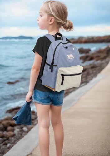 Toddler Backpack for Boys 2-5: Preschool Kindergarten 13" Daycare Backpacks Fit A4 Folder - color: Blue Crab White, style: Ages 2-5 (13" H Fit A4 Folder)