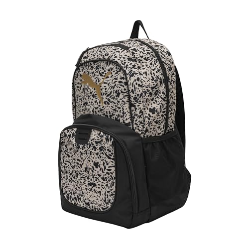 PUMA unisex-adult Contender Backpack with Laptop Sleeve, Item Organizer & Media Pocket - color: Granola/Aged Copper