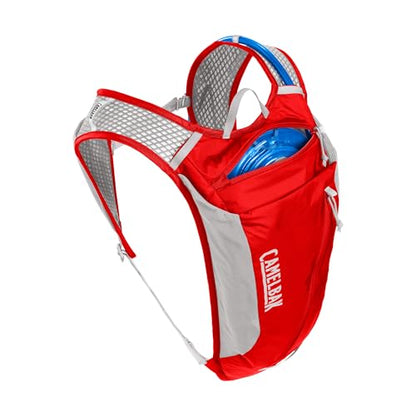 CamelBak Rogue Light 7 Hydration Backpack with Crux Reservoir, Lightweight Ventilated Design for Biking and Hiking - color: Red 2.0