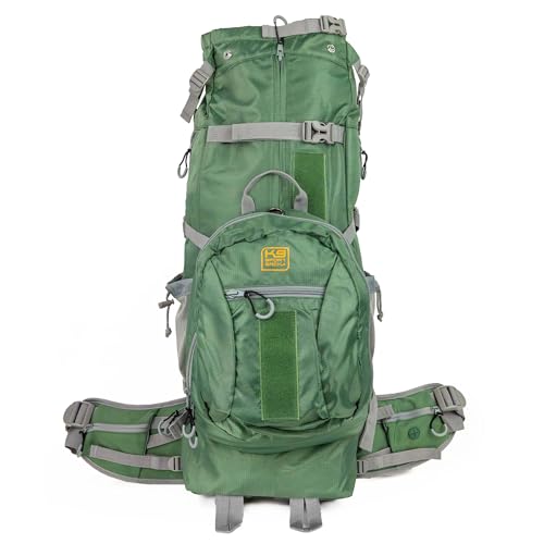 K9 Sport Sack Kolossus - X-Large, Myrtle Green - The Big Dog Backpack - Ideal for Dogs 23-25” Long - Fully Adjustable Pet Carrier - Doubles as a Professional-Grade 60L Hiking Pack