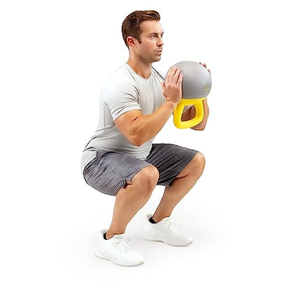 PROIRON Soft Kettlebell 8lb, 16lb, 24lb, 32lb Kettlebells with Iron Sand, Non-Slip Handle, Kettle Weights for Fitness, Exercise, Workout, Home Gym, Strength Training, Bodybuilding Weightlifting - style: 16 lbs