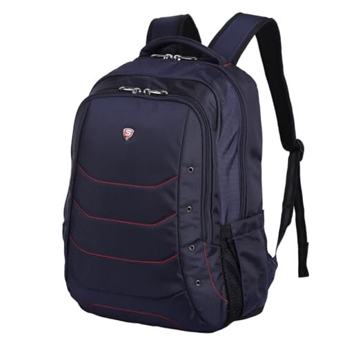 SAKOS Brisk 15.6 inch Laptop Backpack, Professional Travel Backpack Carry on Flight - TSA Approved, Water Repellent Laptop Backpack for Men & Women, College Backpack with Laptop Compartment - Blue - color: 2. Brisk - Dark Blue