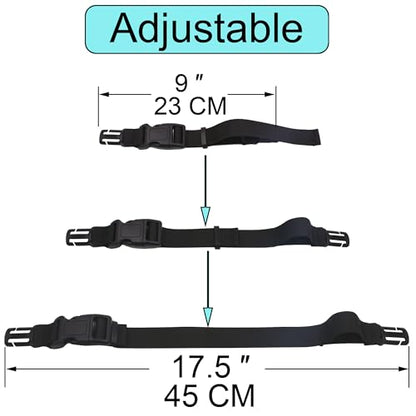 YYST Sternum Strap Backpack Chest Harness for Backpack with 20MM or 25MM Webbing Adjust from 9" to 17.5"